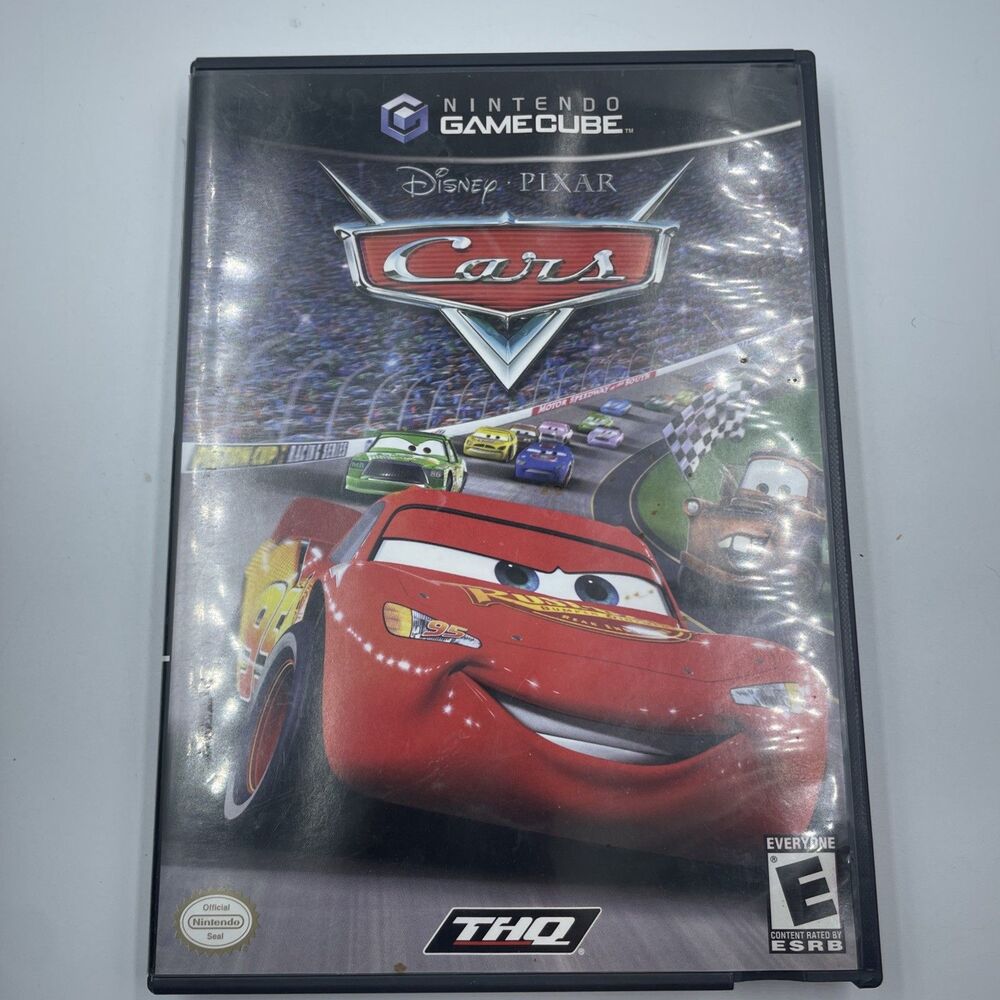 Disney Pixar: Cars (Nintendo GameCube, 2006) Case & Game NO MANUAL